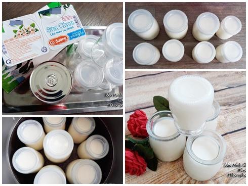 Cách làm kem sữa chua mát lạnh, giải nhiệt nắng nóng-9