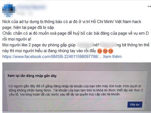 Loạt page lớn đăng tải thông tin nữ sinh bị anh rể là MC nổi tiếng bạo hành bỗng dưng... mất tích