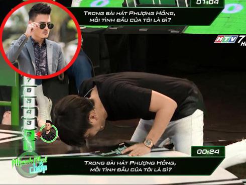 Trường Giang dập đầu, quỳ lạy cảm tạ thần linh sau phần thi của hiện tượng mạng Hoa Vinh