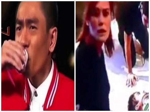 Khoảnh khắc sao Kpop gặp tai nạn, suýt bỏ mạng trên sân khấu-1