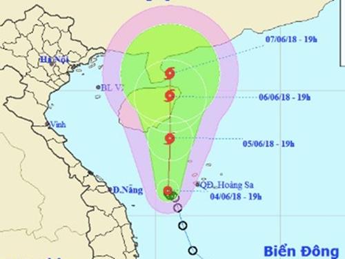 Dự báo thời tiết 5/6: Áp thấp đi chậm, miền Trung nguy cơ ngập