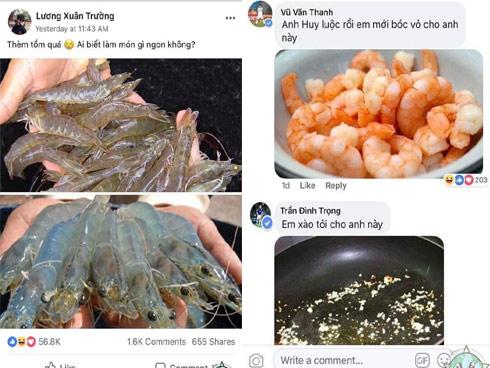 Chỉ đăng bức ảnh thích ăn tôm, Xuân Trường U23 được đồng đội có tâm chế biến cả bàn đồ ăn siêu bắt mắt