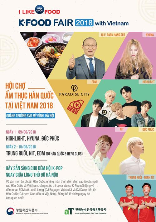 Hội chợ ẩm thực Hàn Quốc 2018-1