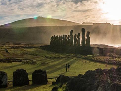 Đảo Phục Sinh với nghìn tượng đá đầu to khác thường ở Chile-1