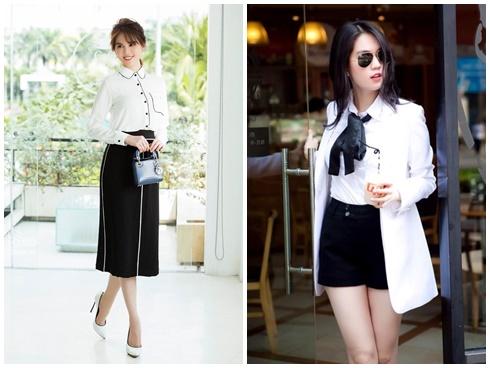 Ngọc Trinh gợi ý 10 cách mix&match với áo sơ mi trắng để ngày nào cũng đẹp