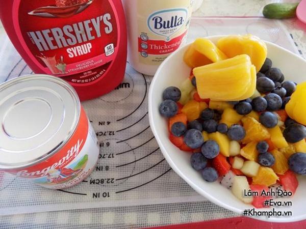 Cách làm kem sữa chua mát lạnh, giải nhiệt nắng nóng-1