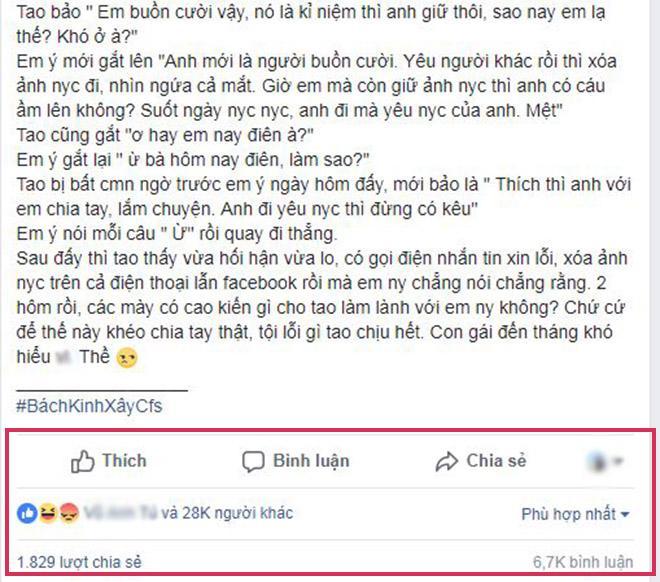 Câu chuyện của chàng trai nhận được lượt tương tác "khủng"