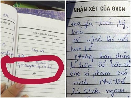 Trở lại tuổi học trò với những lời phê bá đạo trong sổ ghi đầu bài