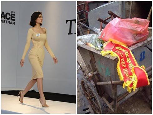 Mỹ nhân bốc lửa tại 'The Face 2018' bị khui chuyện từng vứt danh hiệu vào thùng rác