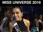Không hiểu câu hỏi tiếng Anh tại Miss Universe 2016, Lệ Hằng hồn nhiên đáp lại bằng tiếng Việt: 'Cái gì?'