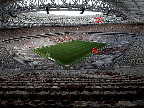 Chiêm ngưỡng độ hoành tráng của sân vận động nơi diễn ra lễ khai mạc 'World Cup 2018'