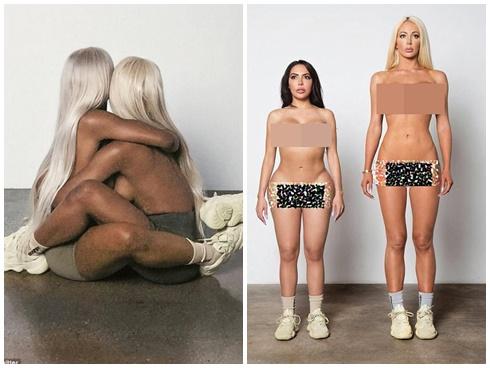 Người mẫu nude quảng cáo giày gây tranh cãi của Kanye West