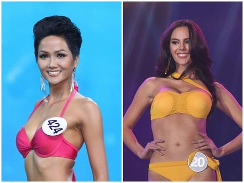 Cơ hội nào cho H'Hen Niê khi đối thủ mạnh nhất tại Miss Universe 2018 liên tiếp để lộ nhan sắc nhiều khuyết điểm