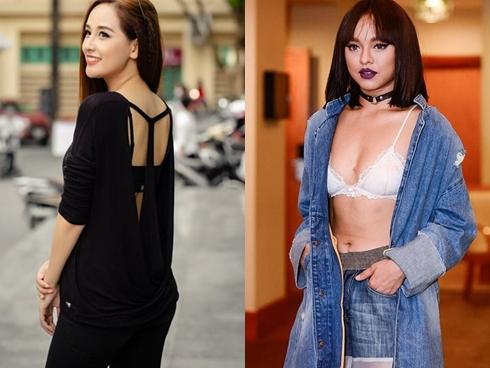 Mốt nội y 'lộ thiên': Mai Phương Thúy sành điệu, Mai Ngô mắc lỗi nặng