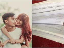 Cặp đôi in tin nhắn suốt 2 năm yêu nhau thành 790 trang giấy để lưu giữ làm kỷ niệm