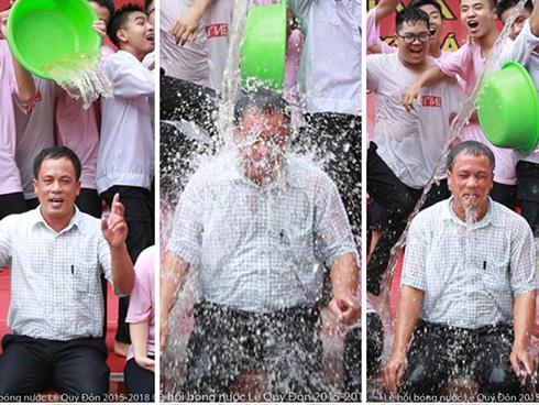 Không ai 'lầy' như nhóm học sinh này, tạt nguyên chậu nước vào thầy chủ nhiệm khi chơi trò bóng nước