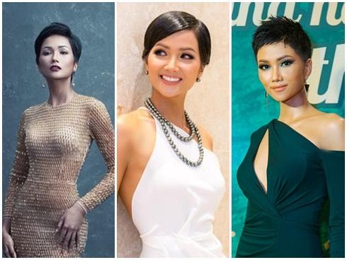 Phong thủy chuẩn cho đầm dạ hội của H'Hen Niê để dễ bề mê hoặc dàn giám khảo Miss Universe 2018