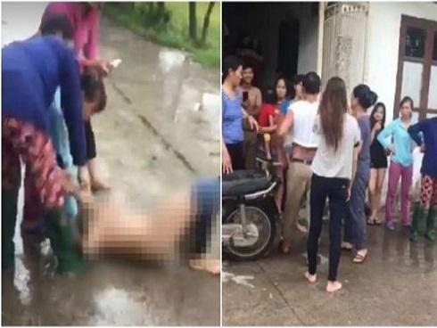 Cô gái bị lột quần giữa đường nghi do nhắn tin thách thức vợ nhân tình