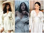 Võ Hoàng Yến - Châu Bùi - Hương Giang Idol 'kẻ 9 người 10' khi cùng diện chiếc váy hot trend