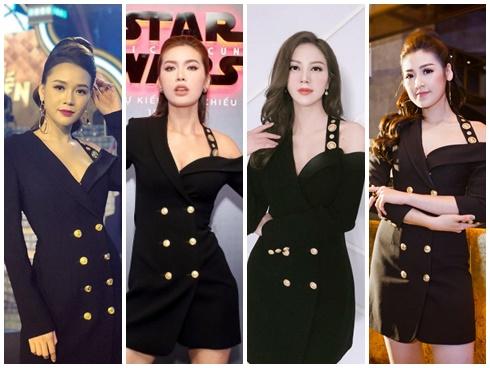 Diện lại chiếc vest trễ vai của Minh Tú, hot girl Sam 'lội ngược dòng' nhờ nhan sắc không tuổi