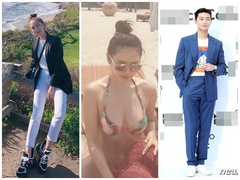 Street style sao Hàn: Son Ye Jin diện bikini nóng bỏng - Park Seo Joon bảnh bao hạ gục fans