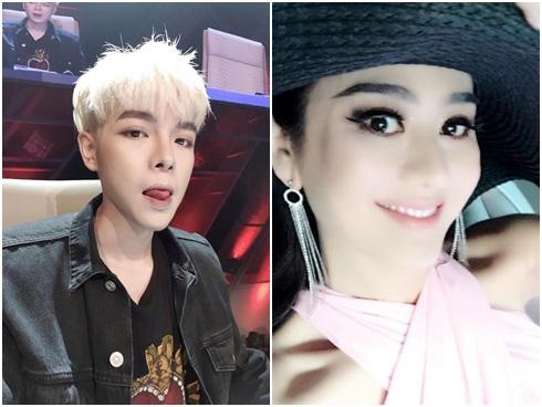 Đức Phúc cằm nhọn hoắt, Lâm Khánh Chi photoshop như 'dọa ma'