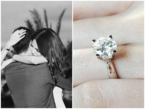 Cận cảnh chiếc nhẫn kim cương Tuấn John cầu hôn Lan Khuê: 'Cô ấy đồng ý cùng tôi sống đến răng long đầu bạc'