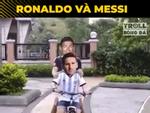 Video chế Messi cùng Ronaldo 'đi thật xa để trở về' được chia sẻ chóng mặt
