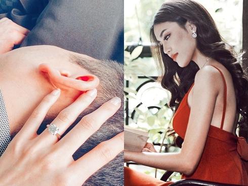 Trong không gian riêng tư, Lan Khuê xoa đầu và gọi ông xã doanh nhân là 'bé bự'