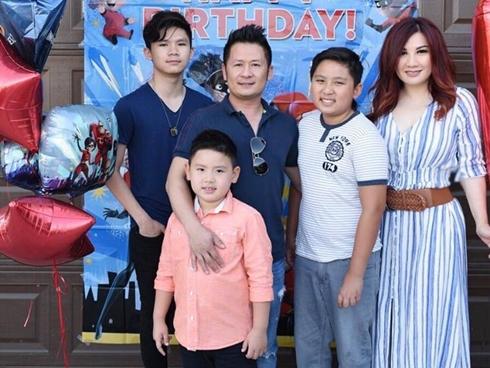 Bằng Kiều tái hợp với vợ cũ mừng sinh nhật con trai-11