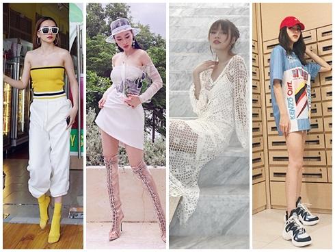 Mặc kệ nắng nóng 'như lò lửa', mỹ nhân Việt vẫn mát mẻ quyến rũ với street style vừa trendy vừa sexy