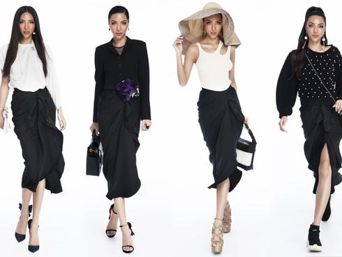 Khả Trang mang tận 10 vali lên đường thi Siêu mẫu quốc tế 2018-17