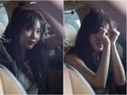 Vội vã rời sân bay, 'công chúa sexy' xứ Hàn Hyuna vẫn kịp 'bắn tim' với fan Việt