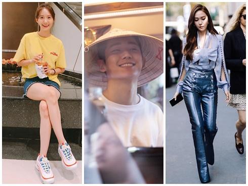 Street style sao Hàn: Jessica sang chảnh khí chất - mỹ nam Jung Hae In đội nón lá 'đốn tim' fans