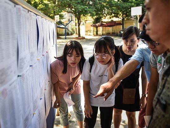 Điểm thi THPT quốc gia 2018: Toán lác đác điểm 10, Văn cao nhất 9,75
