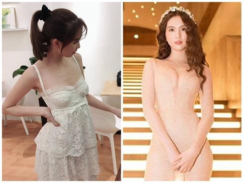 Ngọc Trinh bị soi vòng 1 lên xuống thất thường, kích cỡ 'lúc như phụ huynh, khi giống học sinh'