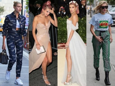 Phong cách 'chất chơi ối người thèm' của Hailey Baldwin - cô gái vừa được Justin Bieber cầu hôn