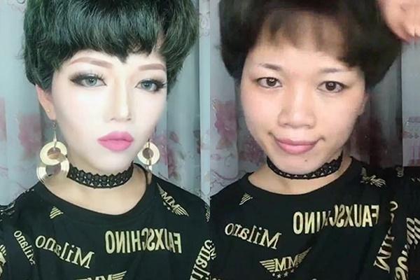 Màn "vịt hóa thiên nga" khiến dân mạng hoang mang vô cùng.