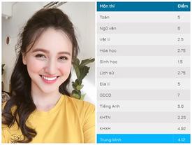 Điểm thi Trung học phổ thông quốc gia chênh lệch của các hotgirl 10X Điểm thi Trung học phổ thông quốc gia chênh lệch của các hotgirl 10X