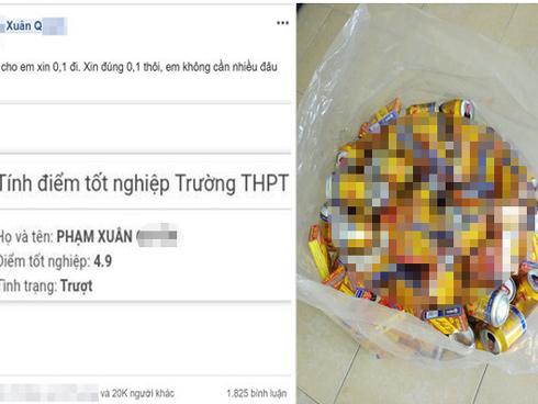 Thức thâu đêm, uống 245 lon nước để ôn thi cuối cùng 'thánh bò húc' vẫn trượt tốt nghiệp vì thiếu 0,1 điểm