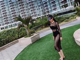 Tâm Tít sexy với thời trang xuyên thấu 'mặc cũng như không' Tâm Tít sexy với thời trang xuyên thấu 'mặc cũng như không'
