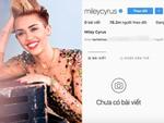 Miley Cyrus học Taylor Swift xóa sạch Instagram, chuẩn bị ra album?
