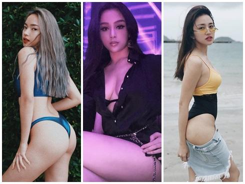 Chẳng ngại tre già măng mọc, 'mẹ bỉm sữa' Huyền Baby đọ vòng 3 sexy lấn lướt Châu Bùi - Thiên Nga