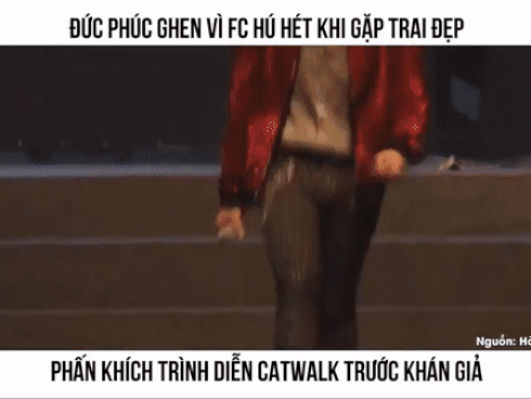 'Rớt hàm' với màn catwalk 'thần thái có thừa' của Đức Phúc