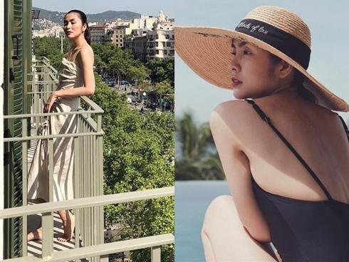 Khoe ảnh du lịch Đan Mạch, Tăng Thanh Hà lại gây tranh cãi với thân hình 'phồng xẹp' lên xuống thất thường