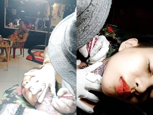 Hậu chia tay, anh chàng để hình xăm bạn gái đeo khẩu trang khiến dân tình tranh cãi-9