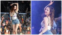 Hai 'nữ thần quyến rũ' Kpop đọ vẻ sexy khi diễn chung sự kiện