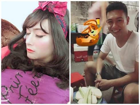 Nếu vợ bạn đang học make-up thì hãy chuẩn bị tinh thần làm mẫu 'bất đắc dĩ' như anh chàng này đây!