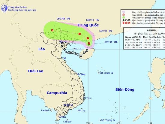 Dự báo thời tiết 24/7: Áp thấp tiến sát biên giới Việt-Trung, miền Bắc mưa to