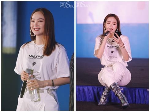 Sau cơn bệnh, Minh Hằng hát live hay xuất thần